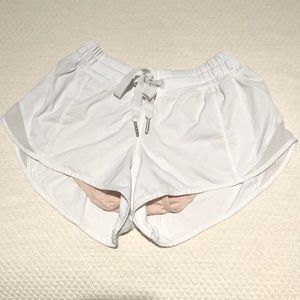White Lululemon Shorts